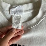 Champion  Reverse Weave Nantucket Cropped Sweatshirt Size Medium Photo 4