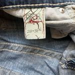 BKE Drew Boot Womens 28 x 31.5 Stretch Medium Blue Wash Gem Embroidered Jeans Photo 3