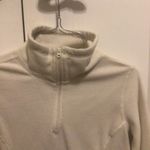 Old Navy Women’s size XS off white  1/4 zip fleece jacket Photo 2