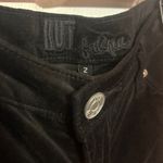 Kut From The Kloth  Women's Black Diana Velvet Jeans VIV Toothpick Skinny size 2 Photo 6