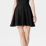 Bar III  black cap sleeve fit and flare dress size medium Photo 0