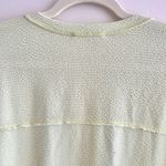 Entro V-Neck Dolman Sleeve Bright Green Tee, Women’s Casual Waffleknit Blouse Photo 12