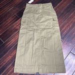 Jason Wu Cargo long maxi skirt with slit in front casual indie boho bodycon classic Photo 5