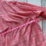 Roller Rabbit Shelter Island Adlaz Orange Plaid Oversized Tunic Top Women’s XL Photo 5