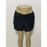 Good American Good American Women's The Running Short Moonlight Metallic Sparkle Black 0 XS Photo 2