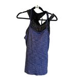 Lululemon Athletica Tops size 2 Tough It Out Tank Heathered Sapphire Blue Butter Photo 10