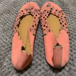 Bamboo Peachy pink flats with sparkly trim Photo 2