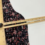 Sanctuary Tank Top Womens X Small Black Floral Split Back Sleeveless Photo 5