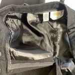 Talbots 100% Italian Wool Black Pants Made in USA Fully Lined Trouser Size 4P Photo 3