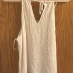 Willow & Clay white dress with embroidery flowers size large Photo 4