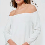 Tuckernuck White Miranda Off The Shoulder Blouse Size XS Photo 0