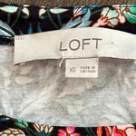 Loft  Women’s T-Shirt floral short sleeve swing dress‎ Size XSMALL Photo 2