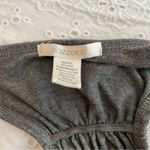 Bozzolo Gray Sequin Smocked Tank Top Photo 3