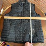 Eddie Bauer NWT  Women's Black Quilted down Vest packable size xl 650 FP down new Photo 6