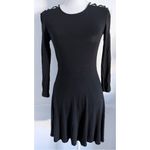 American Eagle Outfitters • Black Soft and Sexy Cutout Shoulder Dress Photo 1