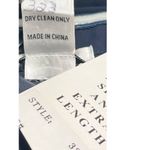 Bill Levkoff Chiffon Strapless Cocktail Dress Sweetheart Neckline Navy Dress 10 Photo 10