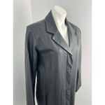 Bagatelle  Vintage Genuine Leather Trench Peacoat Large Matrix Mob Wife Photo 1