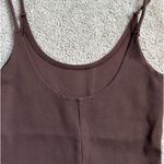 Akira Chocolate Brown Bodycon Knee Length Slip Dress Size Small Photo 7