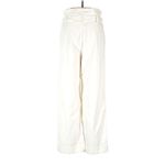MOTHER The Paperbag Greaser Ankle Pants More Than Words Cream Size 26 White Photo 4