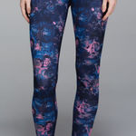 Lululemon Athletica Blue and Pink Patterned Leggings Photo 0