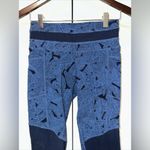 Athleta  Women's Excursion Tight Ribbed Leggings Jogger Blue Tropical‎ Size XS Photo 1