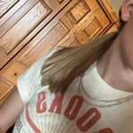 Layered Paper Clip Necklace Silver Photo 1