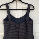 BCBGMAXAZRIA ‎ Black Gown Maxi Structured Satin Gown Size 6 Prom Homecoming Mesh Photo 10