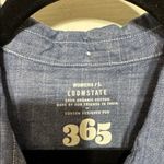 Loomstate Chambray Blue 100% Organic Cotton Button Down Shirt 365 Size Large Photo 1