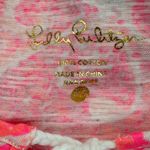 Lilly Pulitzer  Holly Top‎ XS Pink Pout Paisley Long Sleeve Tunic Top NWT Photo 3