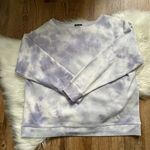 Splendid  Purple Tie Dye Waffle Long Sleeve Top Photo 2