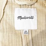 Madewell  Lightspun Dorset Cotton Gauze Blazer Jacket Dune Tan XXS Photo 2
