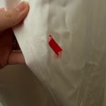 New Sau Lee Maxi Dress White Satin Noah Gown Strapless Bridal Wedding sz4 flaw Size 4 Photo 8