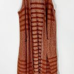 Free People  Queens Park Maxi Knit Vest Size Large Photo 2