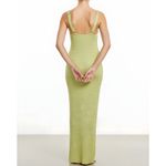 BAOBAB Grace Knit Maxi Dress, Limoncello, Medium Green Photo 2