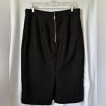 Jennifer Lopez Y2K Size 14 Black Lace Pencil Skirt Photo 5