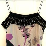 Studded Floral Print Silk Dress by Sheri Bodell Photo 6