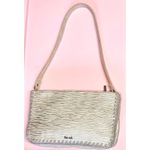 The Sak  Flora Evening Bag, Rose Gold Champagne Shimmer Leather NWOT Photo 1