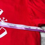 Elf The Movie OMG Santa I Know Him T Shirt Womens Small Red Christmas Party Photo 7