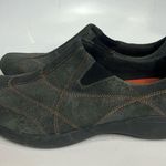 Hush Puppies  gray suede slip on sneakers women’s size 9.5 casual minimalist Photo 2