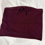 PacSun la hearts maroon cropped tube top Photo 0