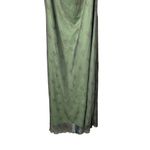 Cider Mesh Floral Ruched Midi Dress Photo 2