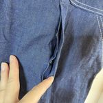 Vintage Round House Overalls Patchwork Grunge Work 80s USA Blue Size undefined Photo 6