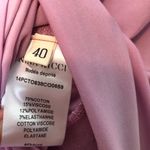 Nina Ricci Sleeveless Blouse Gathered Tweed & Silk Lace Trim 40 Purple Size undefined Photo 4