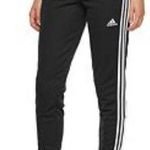 Adidas Black White Stripe Pants Photo 0