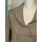 Old Navy  Tan Knit V-neck Long Sleeve Sweater, 2009, Small Photo 1