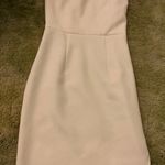 EXPRESS White One Shoulder Cocktail Dress Photo 1