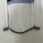 Sail To Sable STS  Sweater Small Cotton Beachy Nautical Sailor Coastal Photo 2