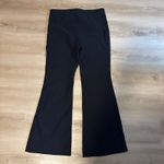 Chico's Black Flare Leg Pants Womens Size 12R US 2R Casual Business Office Photo 5