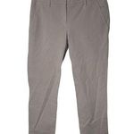 Brunello Cucinelli  Pixie Straight Ankle Pants Gray 4 Photo 0