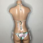 PilyQ New. PQ tropical beaded teeny bikini. L-top/M-bottom. Retails $ 168 Photo 3